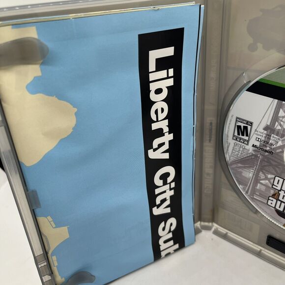 Grand Theft Auto IV GTA 4 Microsoft Xbox 360 COMPLETE CIB W/MAP GREAT CONDITION - Picture 7 of 11
